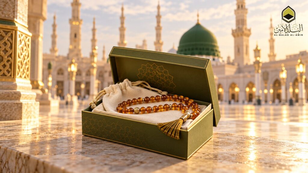 Concept artwork of a tasbih gift